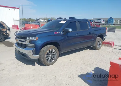 2019 Chevrolet Silverado 1500 Lt из США, поврежденный, VIN 3GCUYDED4KG284891